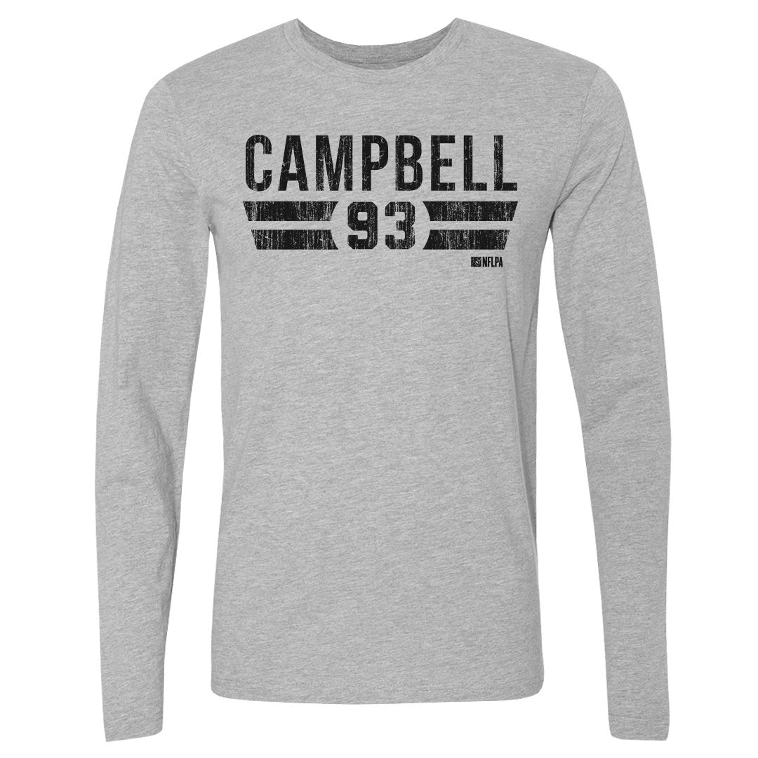 Calais Campbell Men&#39;s Long Sleeve T-Shirt | 500 LEVEL