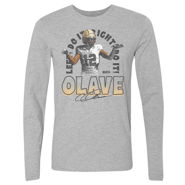 Chris Olave Men's Long Sleeve T-Shirt | 500 LEVEL