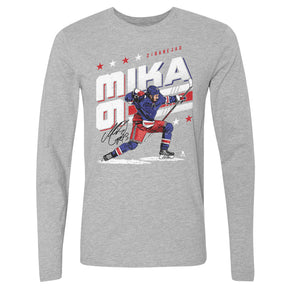 Mika Zibanejad Men's Long Sleeve T-Shirt | 500 LEVEL