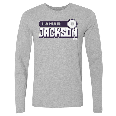 Lamar Jackson Men's Long Sleeve T-Shirt | 500 LEVEL