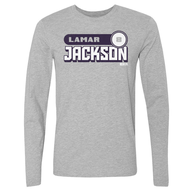 Lamar Jackson Men's Long Sleeve T-Shirt | 500 LEVEL
