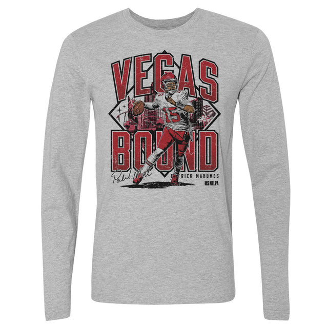 Patrick Mahomes Men's Long Sleeve T-Shirt | 500 LEVEL