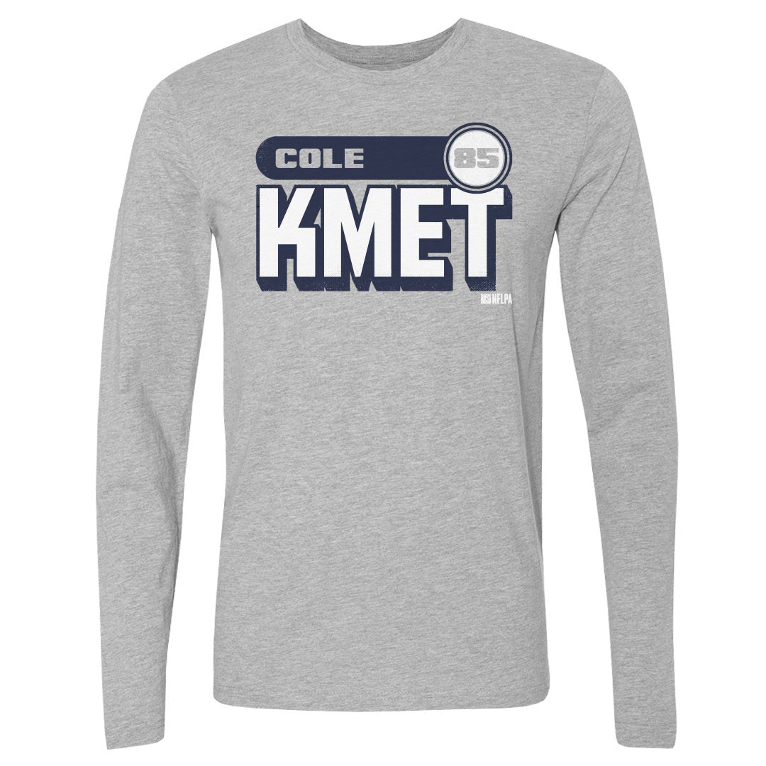 Cole Kmet Men&#39;s Long Sleeve T-Shirt | 500 LEVEL