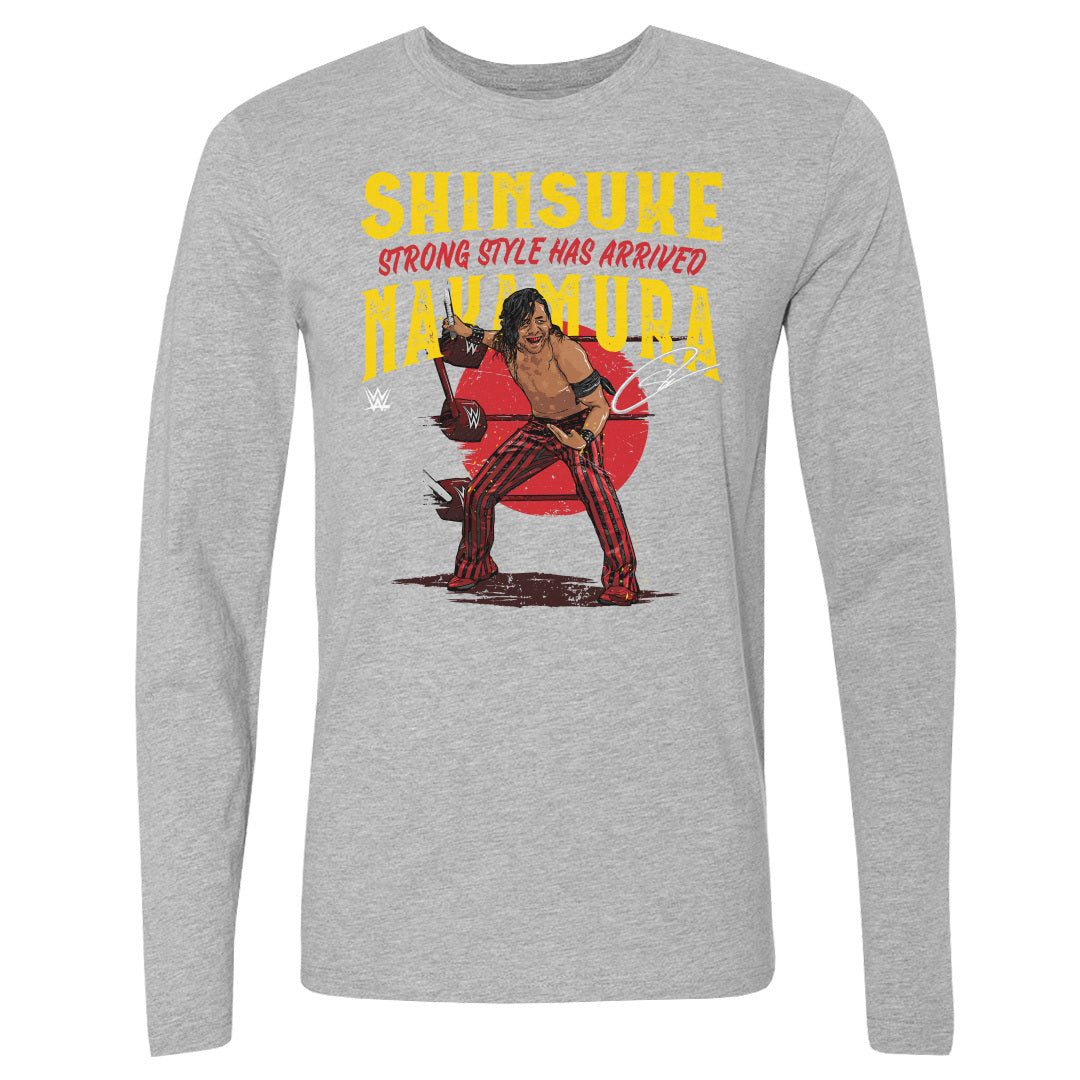 Shinsuke Nakamura Men's Long Sleeve T-Shirt | 500 LEVEL