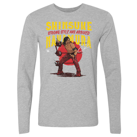 Shinsuke Nakamura Men's Long Sleeve T-Shirt | 500 LEVEL