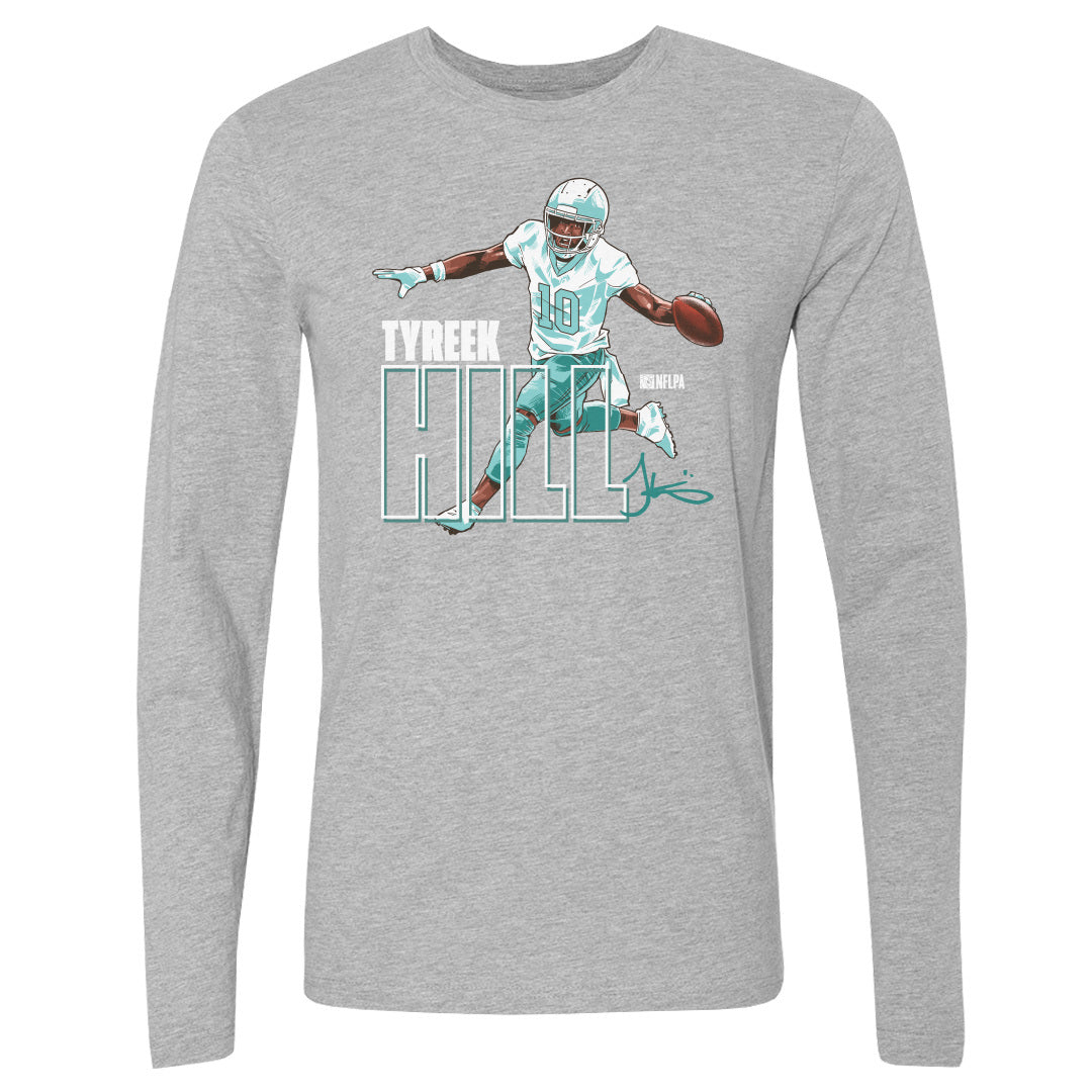 Tyreek Hill Men's Long Sleeve T-Shirt | 500 LEVEL