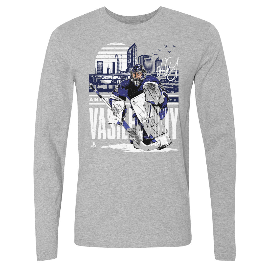 Andrei Vasilevskiy Men's Long Sleeve T-Shirt | 500 LEVEL