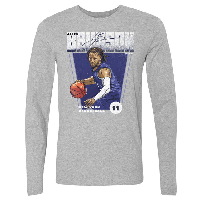 Jalen Brunson Men's Long Sleeve T-Shirt | 500 LEVEL