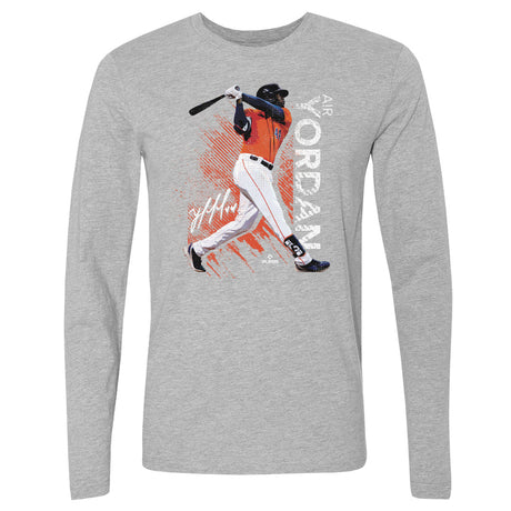 Yordan Alvarez Men's Long Sleeve T-Shirt | 500 LEVEL