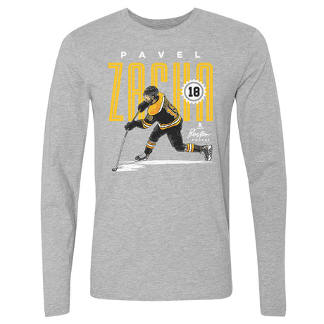 Pavel Zacha Men's Long Sleeve T-Shirt | 500 LEVEL