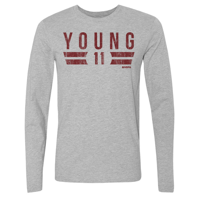Trae Young Men's Long Sleeve T-Shirt | 500 LEVEL