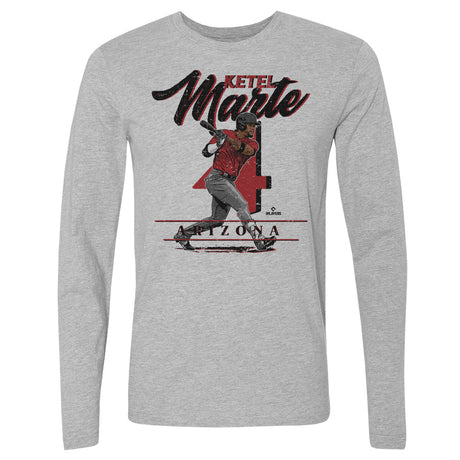 Ketel Marte Men's Long Sleeve T-Shirt | 500 LEVEL