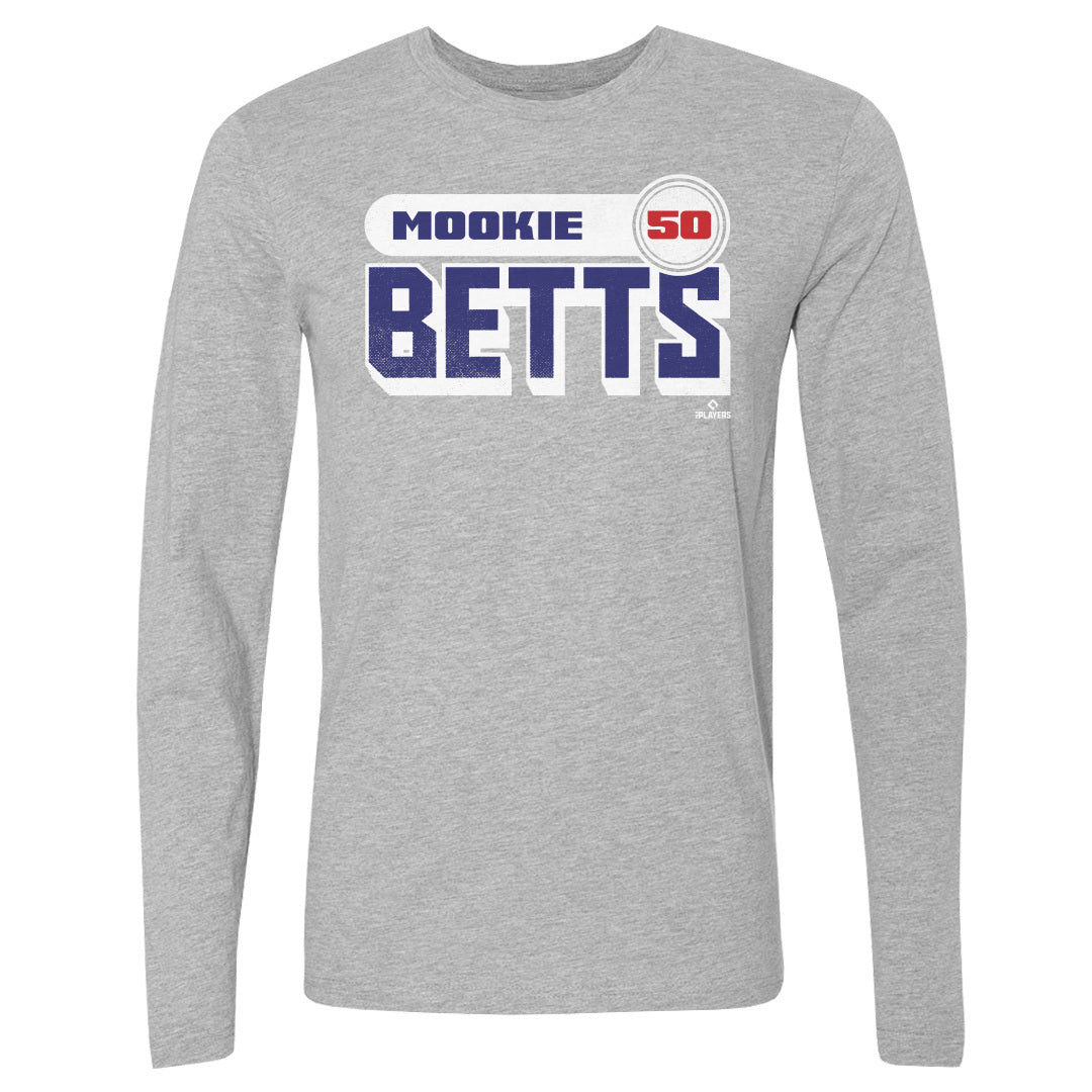 Mookie Betts Men's Long Sleeve T-Shirt | 500 LEVEL