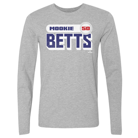 Mookie Betts Men's Long Sleeve T-Shirt | 500 LEVEL
