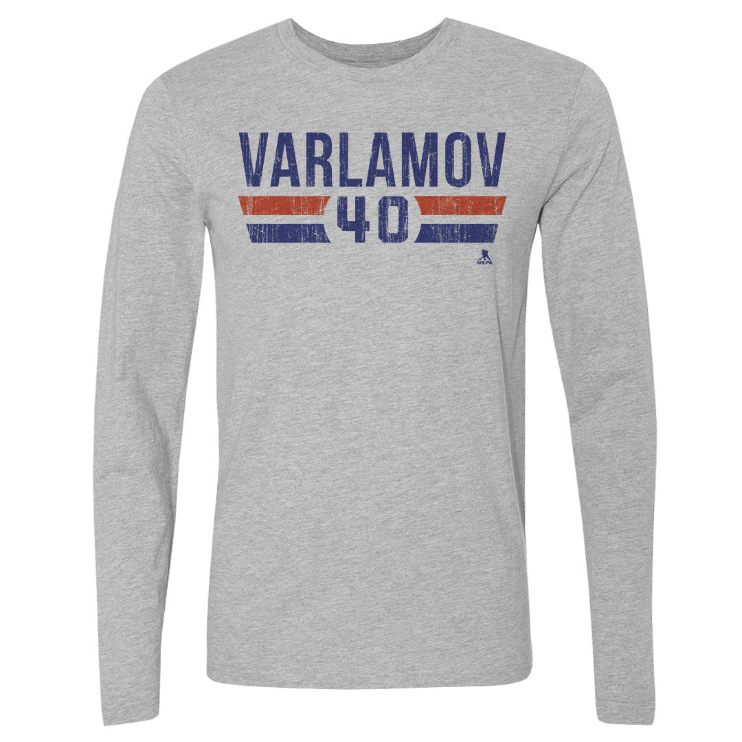 Semyon Varlamov Men&#39;s Long Sleeve T-Shirt | 500 LEVEL