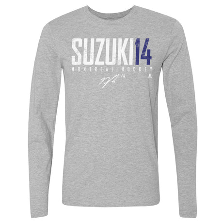 Nick Suzuki Men's Long Sleeve T-Shirt | 500 LEVEL