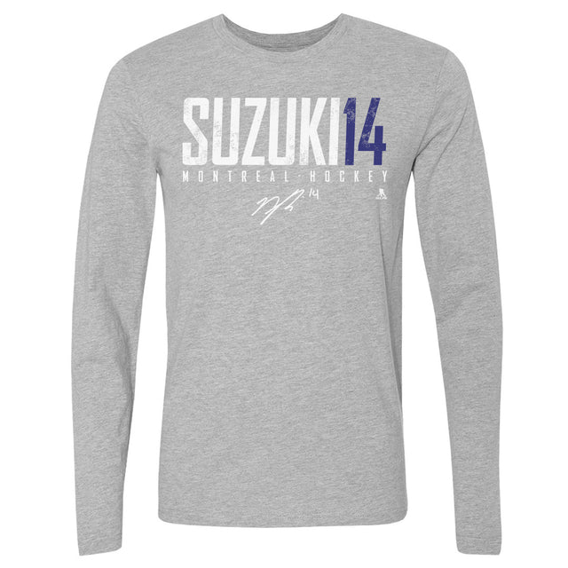 Nick Suzuki Men's Long Sleeve T-Shirt | 500 LEVEL