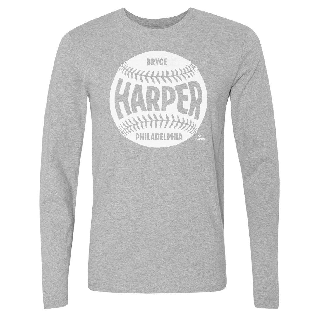 Bryce Harper Men&#39;s Long Sleeve T-Shirt | 500 LEVEL
