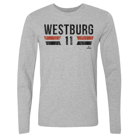 Jordan Westburg Men's Long Sleeve T-Shirt | 500 LEVEL