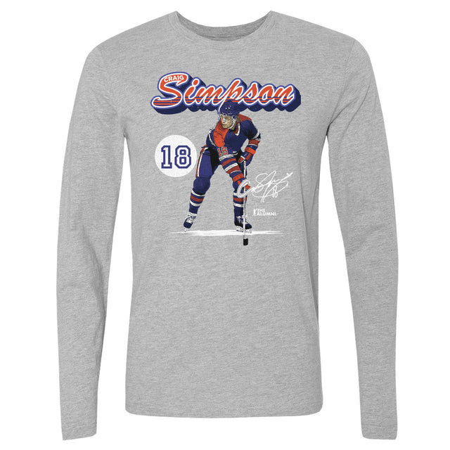 Craig Simpson Men's Long Sleeve T-Shirt | 500 LEVEL
