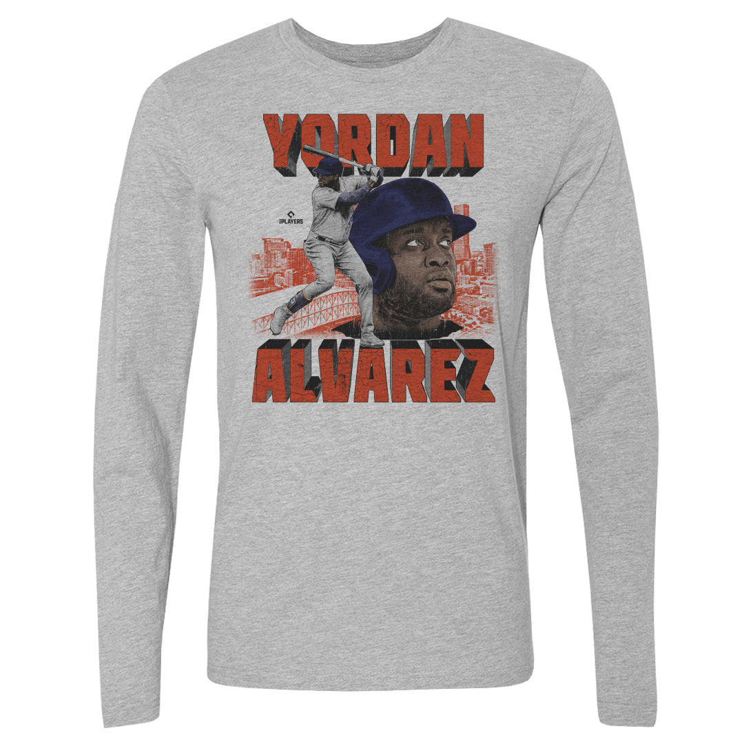 Yordan Alvarez Men's Long Sleeve T-Shirt | 500 LEVEL