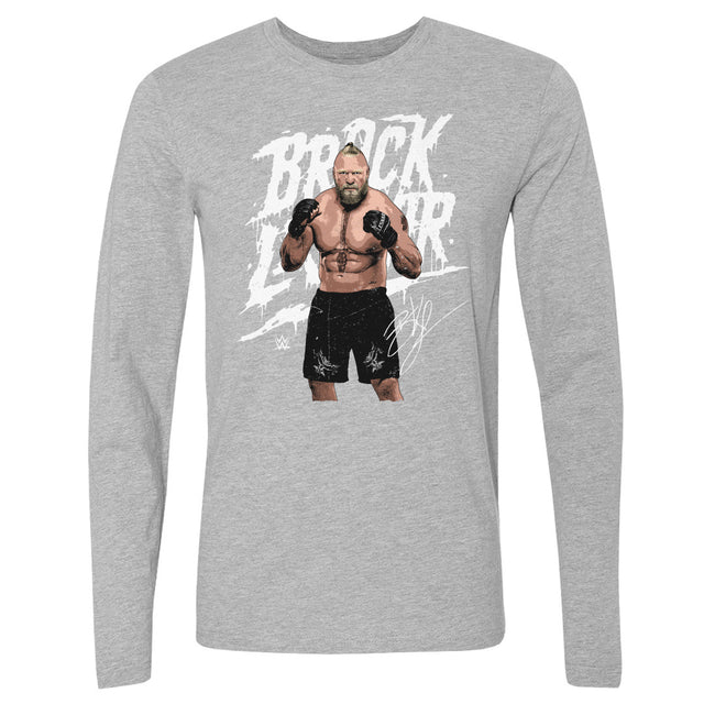 Brock Lesnar Men's Long Sleeve T-Shirt | 500 LEVEL