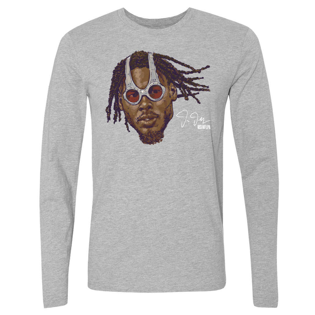 Justin Jefferson Men's Long Sleeve T-Shirt | 500 LEVEL