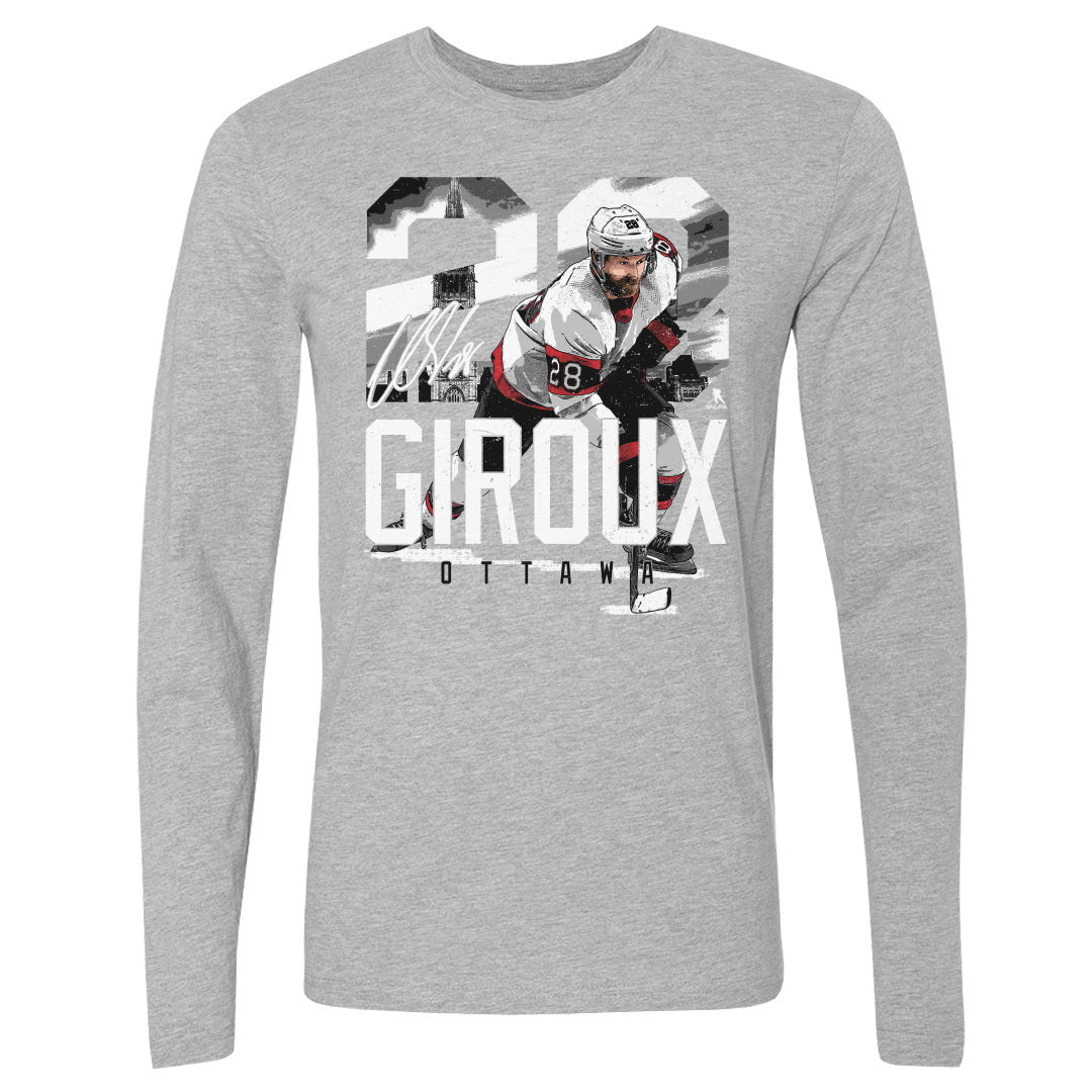 Claude Giroux Men&#39;s Long Sleeve T-Shirt | 500 LEVEL