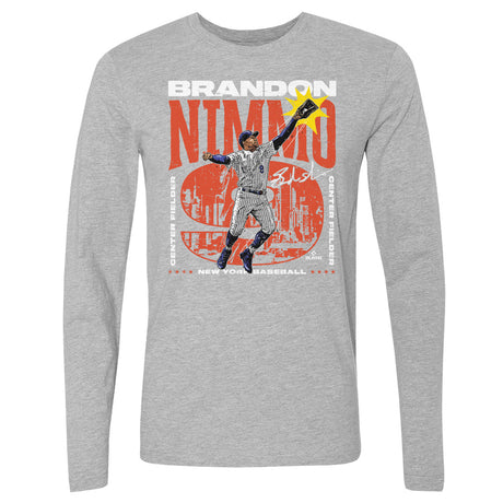 Brandon Nimmo Men's Long Sleeve T-Shirt | 500 LEVEL