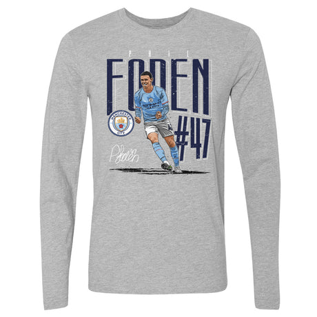Phil Foden Men's Long Sleeve T-Shirt | 500 LEVEL
