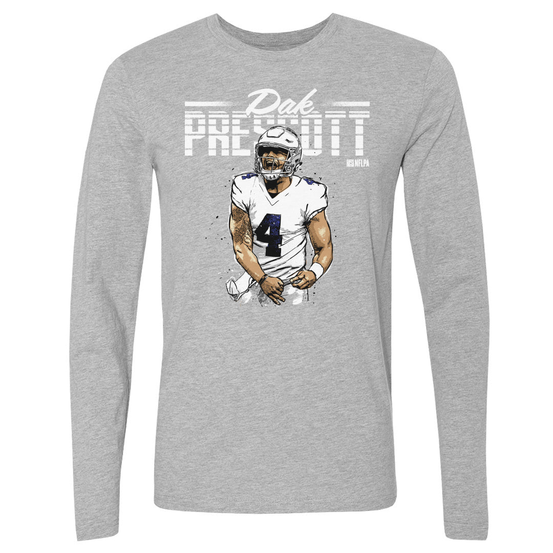 Dak Prescott Men's Long Sleeve T-Shirt | 500 LEVEL