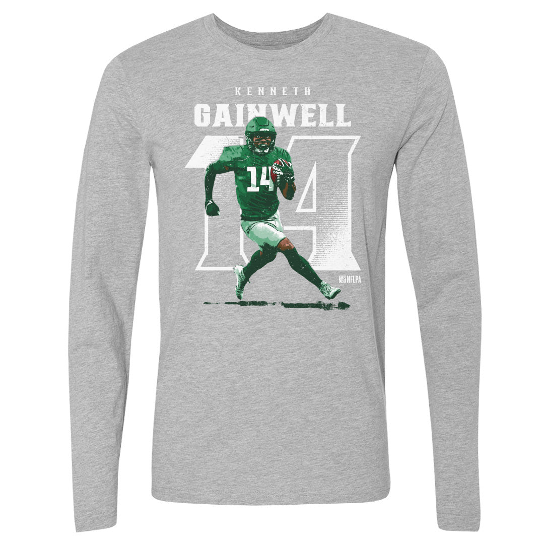 Kenneth Gainwell Men&#39;s Long Sleeve T-Shirt | 500 LEVEL
