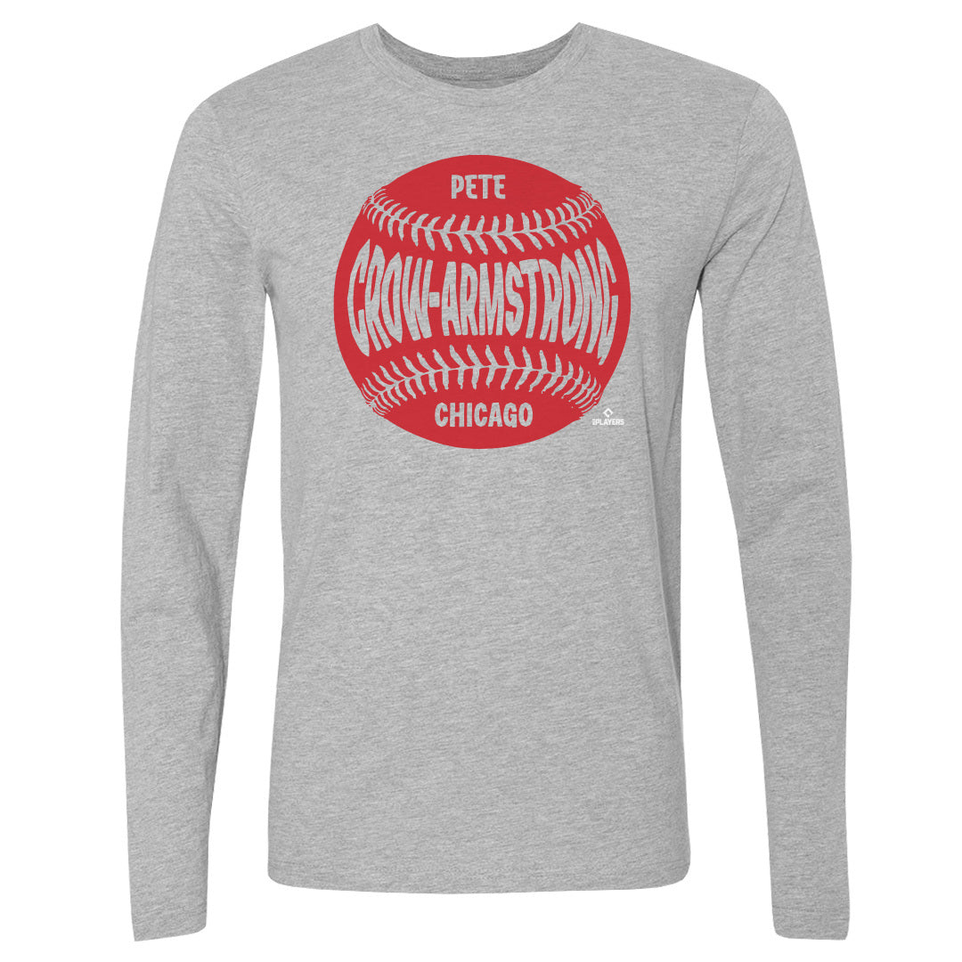 Pete Crow-Armstrong Men&#39;s Long Sleeve T-Shirt | 500 LEVEL