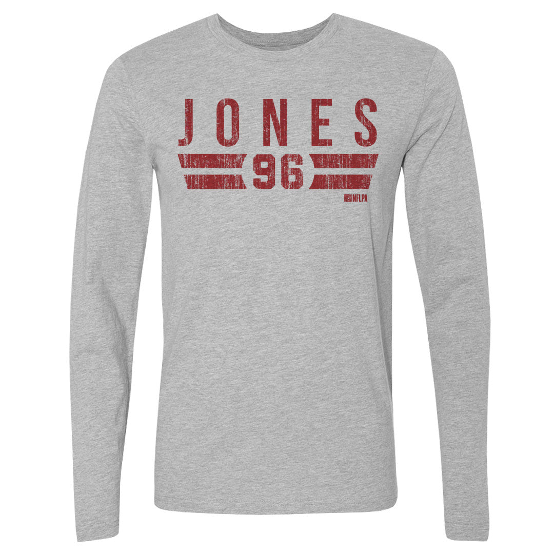 Naquan Jones Men&#39;s Long Sleeve T-Shirt | 500 LEVEL