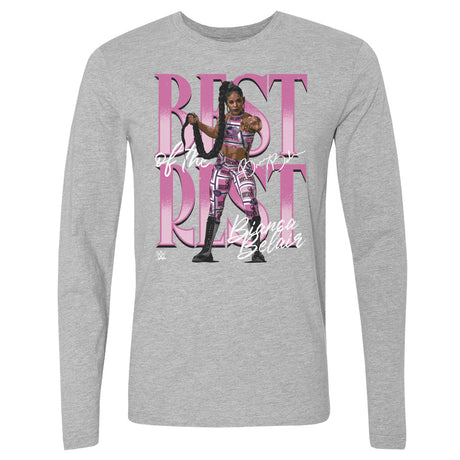 Bianca Belair Men's Long Sleeve T-Shirt | 500 LEVEL