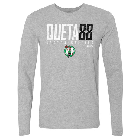 Neemias Queta Men's Long Sleeve T-Shirt | 500 LEVEL