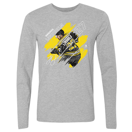Hampus Lindholm Men's Long Sleeve T-Shirt | 500 LEVEL
