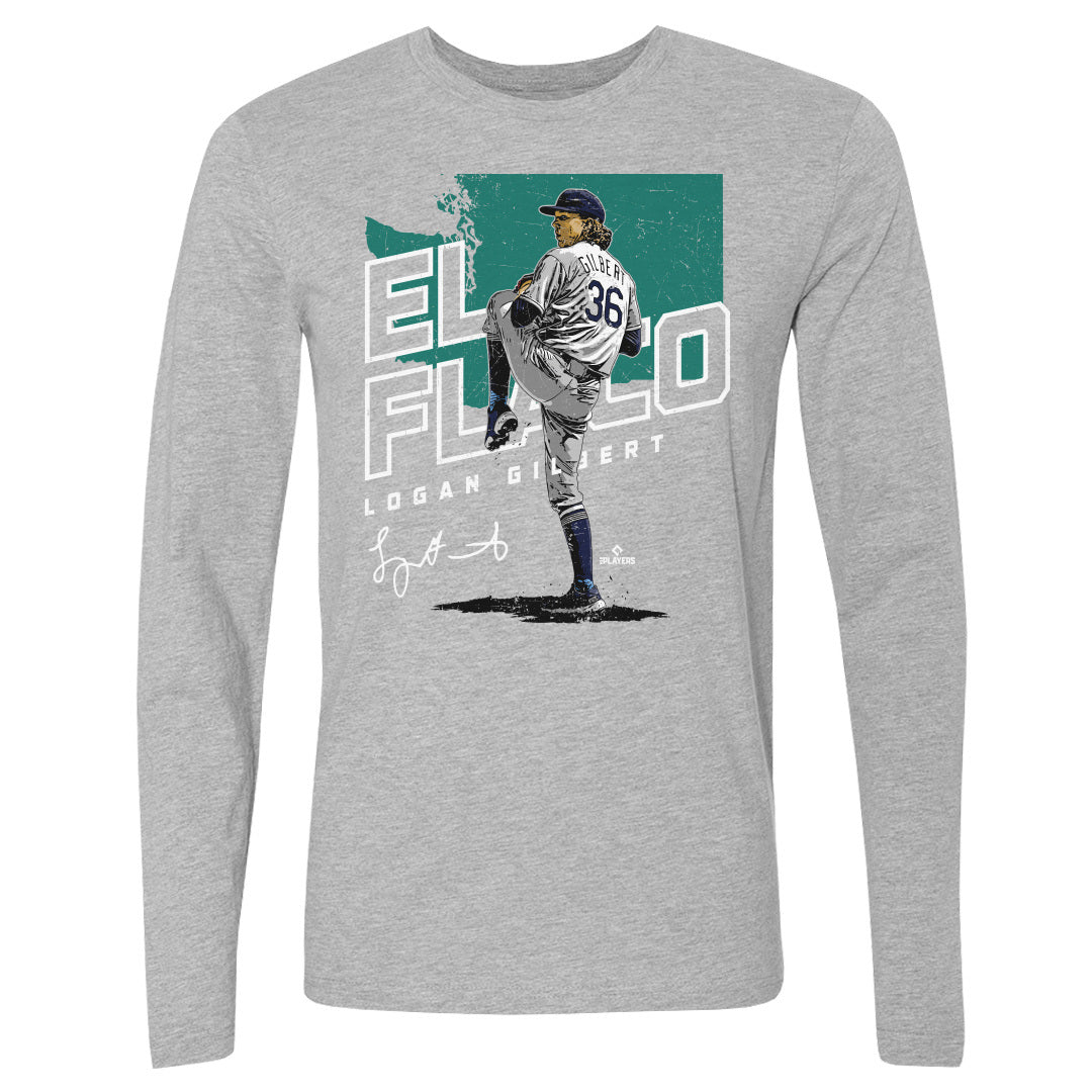 Logan Gilbert Men's Long Sleeve T-Shirt | 500 LEVEL