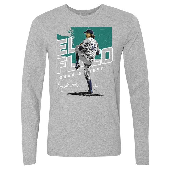 Logan Gilbert Men's Long Sleeve T-Shirt | 500 LEVEL