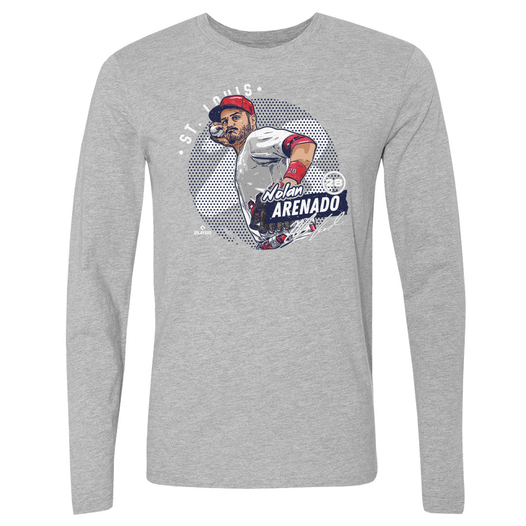 Nolan Arenado Men's Long Sleeve T-Shirt | 500 LEVEL