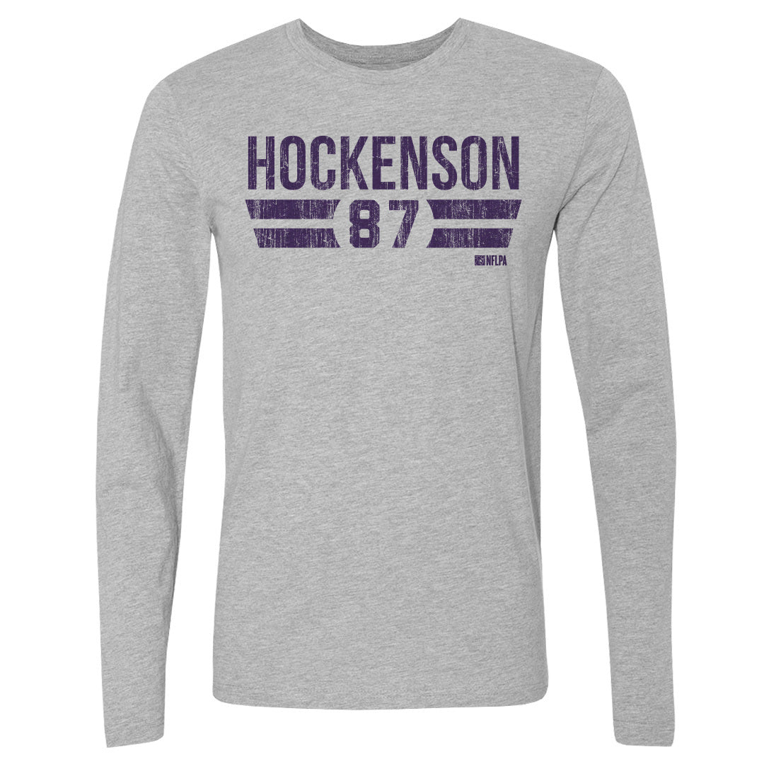 T.J. Hockenson Men's Long Sleeve T-Shirt | 500 LEVEL