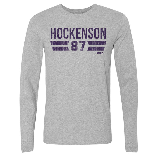 T.J. Hockenson Men's Long Sleeve T-Shirt | 500 LEVEL