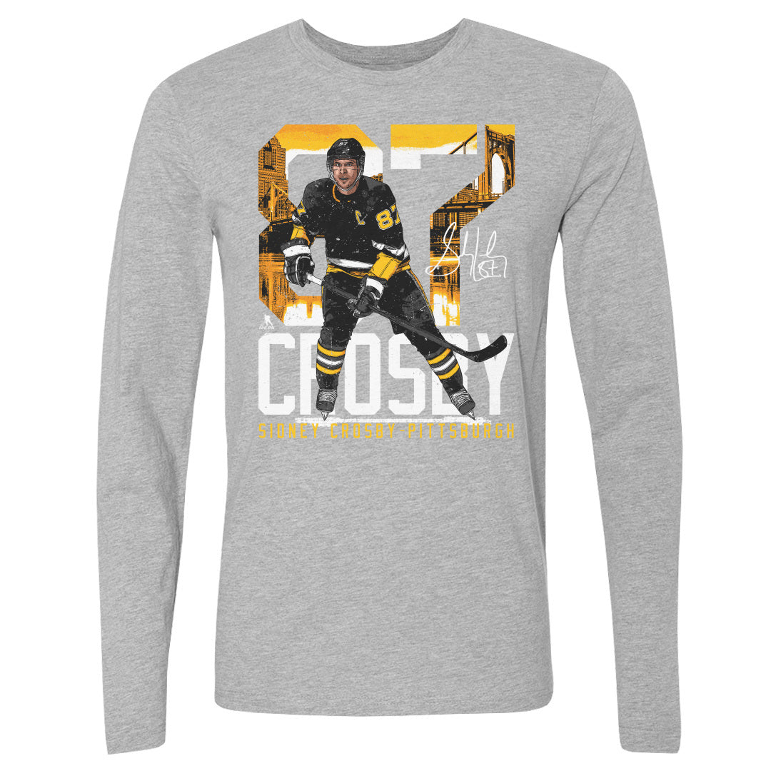Sidney Crosby Men's Long Sleeve T-Shirt | 500 LEVEL