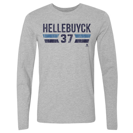 Connor Hellebuyck Men's Long Sleeve T-Shirt | 500 LEVEL