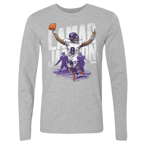 Lamar Jackson Men's Long Sleeve T-Shirt | 500 LEVEL