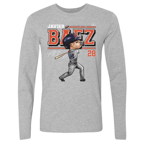 Javier Baez Men's Long Sleeve T-Shirt | 500 LEVEL