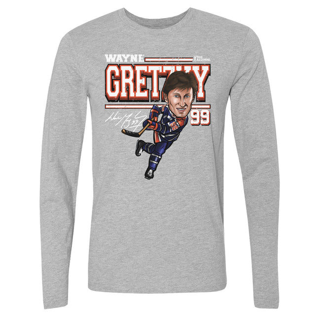 Wayne Gretzky Men's Long Sleeve T-Shirt | 500 LEVEL