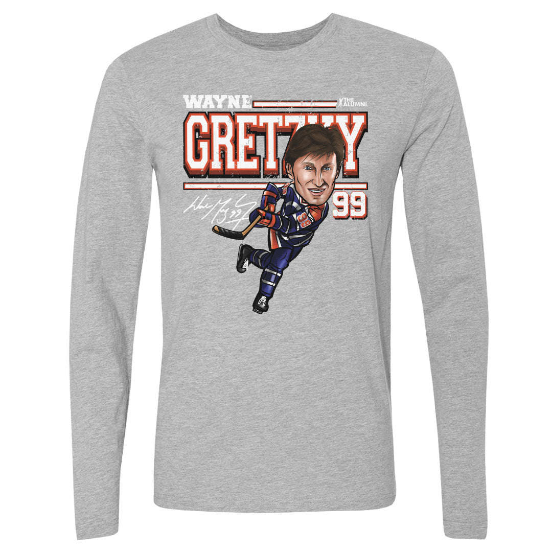 Wayne Gretzky Men&#39;s Long Sleeve T-Shirt | 500 LEVEL