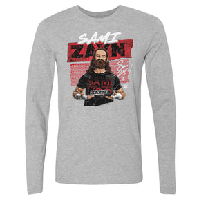 Sami Zayn Men's Long Sleeve T-Shirt | 500 LEVEL
