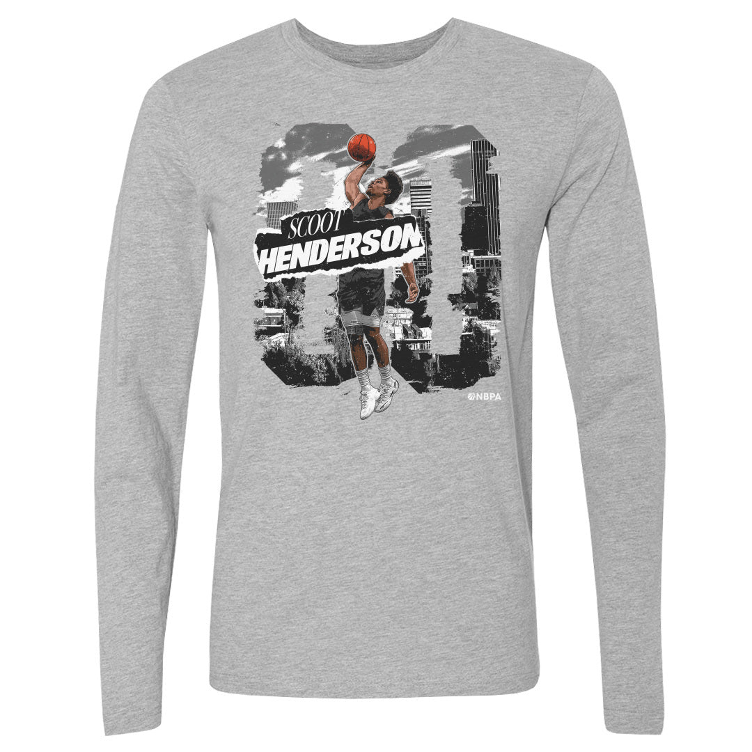 Scoot Henderson Men's Long Sleeve T-Shirt | 500 LEVEL